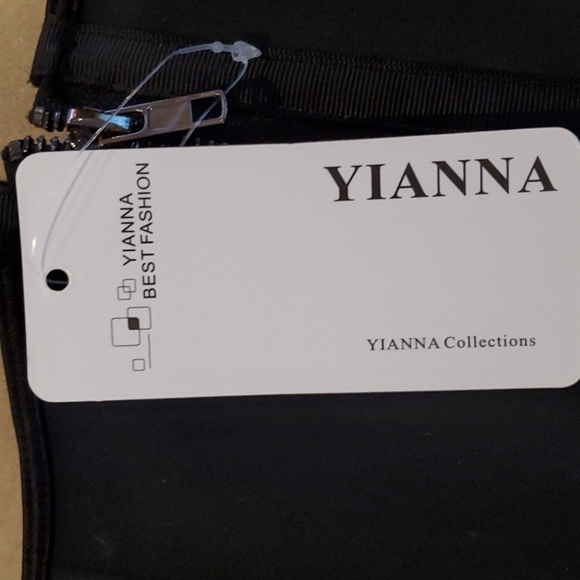 Yianna NWT black corset waist  shape wear  size large - Picture 4 of 8